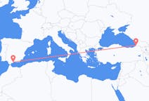 Flyreiser fra Batumi, Georgia til Málaga, Spania