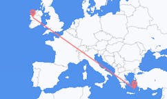 Flights from Knock, County Mayo, Ireland to Astypalaia, Greece