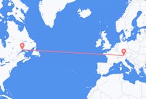 Flights from Sept-Îles to Innsbruck