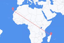 Flyg från Sambava, Madagaskar till Teneriffa, Spanien