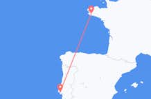 Fly fra Quimper til Lisboa