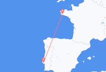 Vols depuis la ville de Quimper vers la ville de Lisbonne