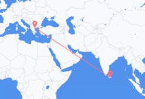 Flights from Hambantota, Sri Lanka to Thessaloniki, Greece