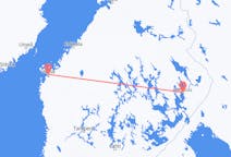 Flights from Joensuu, Finland to Vaasa, Finland