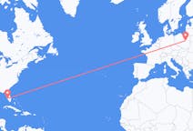 Flyg från Punta Gorda, USA till Warszawa, Polen
