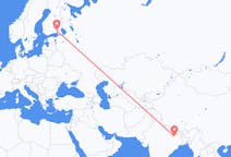 Flyg från Patna, Indien till Villmanstrand, Finland