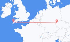 Flights from Newquay, the United Kingdom to Karlovy Vary, Czechia
