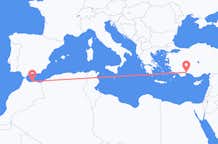 Flug frá Al Hoceima til Antalya