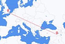 Flights from Siirt, Turkey to London, England