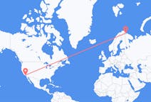 Flights from Los Angeles to Kirkenes