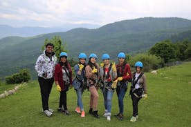 Tour privado a la ciudad de Dilijan, Yenokavan: descanso activo en el parque Yell Extreme