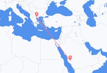Voli from Ta se, Arabia Saudita to Salonicco, Grecia