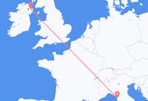 Flights from Pisa, Italy to Belfast, Northern Ireland