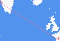 Flyreiser fra Brive-la-gaillarde, til Nuuk