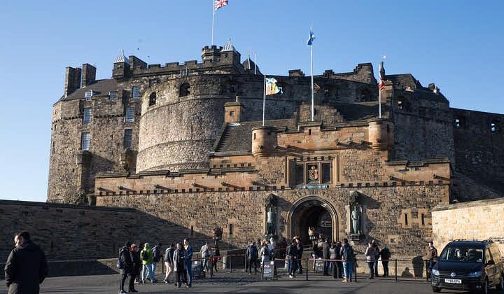 Spring-over-køen-vandretur til Edinburgh Castle
