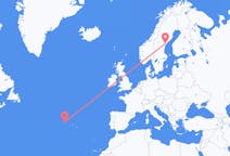 Flights from Kramfors Municipality, Sweden to Corvo Island, Portugal
