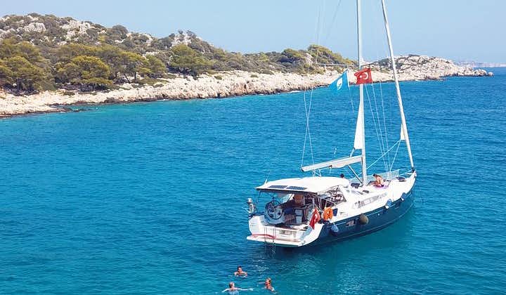 Sailing Day Tour with skipper and private chef in Kas Islands