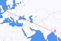 Flyg från Bagan till Amsterdam