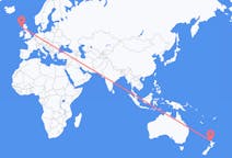 Flyg från Auckland, Nya Zeeland till Barra, Skottland