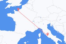 Flights from Deauville, France to Rome, Italy