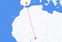 Flyg från Ilorin, Nigeria till Granada, Nicaragua, Spanien