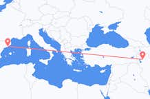 Flights from Tabriz to Barcelona