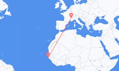 Flyrejser fra Cap Skiring, Senegal til Grenoble, Frankrig