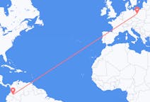 Flights from Florencia, Colombia to Poznań, Poland