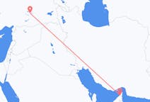 Vluchten van Ras al-Khaimah naar Elazığ