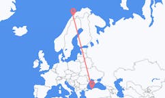 Flyreiser fra Zonguldak, Tyrkia til Bardufoss, Norge