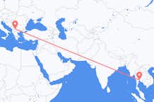 Flyg från Bangkok till Skopje