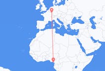 Flyrejser fra Malabo, Ækvatorialguinea til Saarbrücken, Tyskland