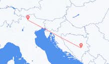 出发地 意大利波尔查诺飞往波斯尼亚和黑塞哥维那塞拉耶佛的航班
