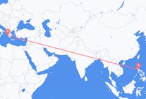 Flyreiser fra Manila, til Zakynthos Island
