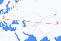 Flights from Hohhot, China to Salzburg, Austria