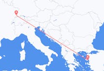 Flüge von Basel, die Schweiz nach Mytilini, Griechenland