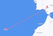 Voli da Siviglia, Spagna a Funchal, Portogallo