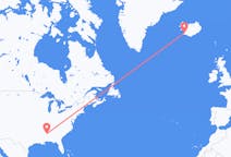 Flyg från Columbus, USA till Reykjavík, Island