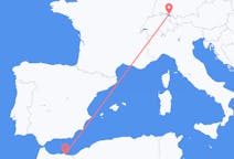 Flyrejser fra Nador, Marokko til Friedrichshafen, Tyskland