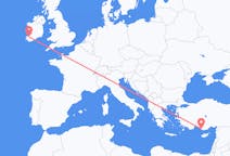 出发地 爱尔兰从 基洛格林目的地 土耳其加济帕萨的航班