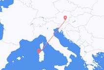 Flights from Alghero to Graz
