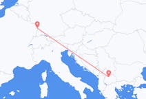 Flyrejser fra Strasbourg til Skopje