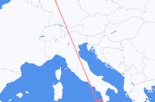 Flyreiser fra Reggio di Calabria, til Frankfurt