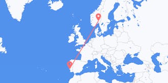 Flyrejser fra Portugal til Norge