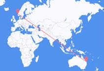Flights from Bundaberg Region, Australia to Bergen, Norway