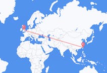 Flights from Taipei, Taiwan to Birmingham, England