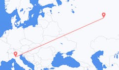 Flights from Izhevsk, Russia to Parma, Italy
