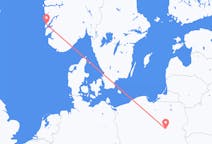 Flights from Stord, Norway to Warsaw, Poland