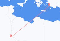 Flights from Djanet, Algeria to Kos, Greece