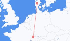 Flights from Bern, Switzerland to Billund, Denmark